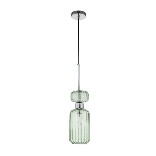 Подвесной светильник Escada 1141/1S E14*60W Chrome/Green фото 2 Подвесной светильник Escada 1141/1S E14*60W Chrome/Green фото 2