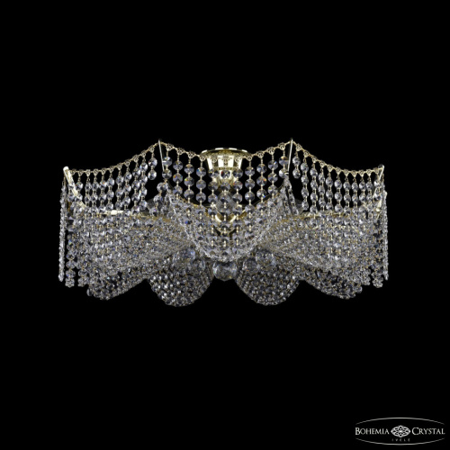 Потолочный светильник хрустальный 77081/58 G Bohemia Ivele Crystal (Богемия Ивеле Кристалл)