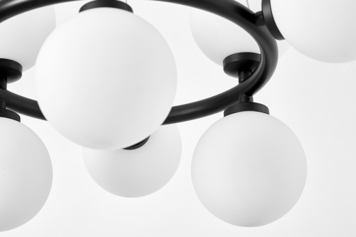 Подвесной светильник Lumina Deco Marsiada LDP 6033-9 BK фото 2