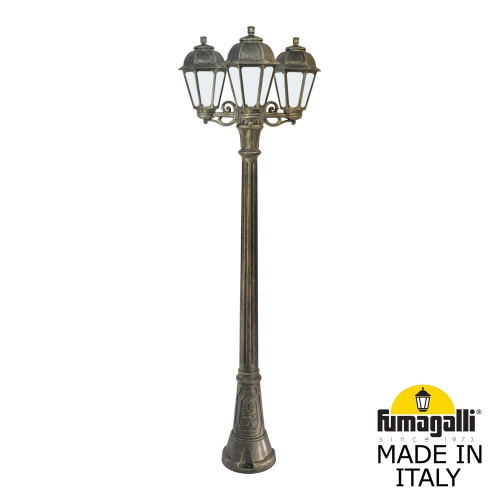 Fumagalli Садово-парковый фонарь FUMAGALLI ARTU BISSO/SABA 3L K22.158.S30.BYE27