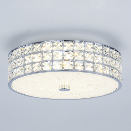 Citilux Портал CL32413G1 LED RGB Люстра хрустальная с пультом Хром фото 3 Citilux Портал CL32413G1 LED RGB Люстра хрустальная с пультом Хром фото 3