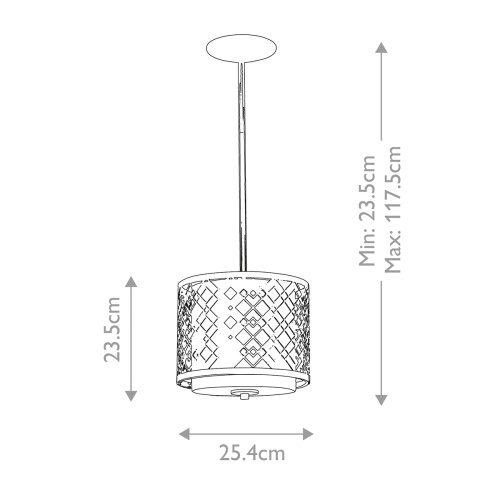Подвесной светильник Elstead, Арт. ZIGGY-1P-S-LG фото 8