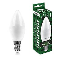Лампа светодиодная SAFFIT SBC3709 Свеча E14 9W 230V 2700K