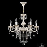 Люстра с хрустальными подвесками AL78101/6/175 B WMG Balls Bohemia Ivele Crystal (Богемия Ивеле Кристалл)
