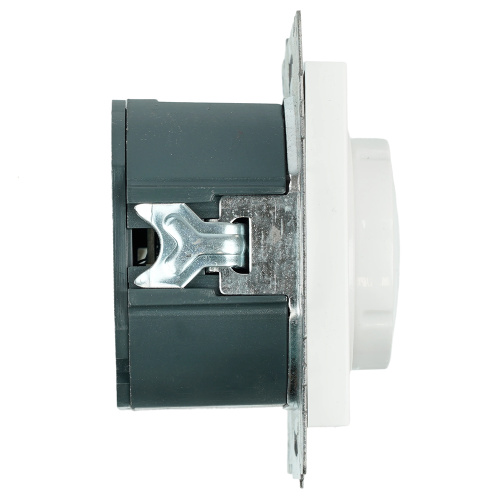 Выключатель диммирующий TRIAC(механизм), STEKKER GLS10-7106-01, 250V, 500W, серия Катрин, белый фото 4
