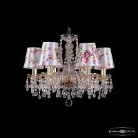 Люстра хрустальная 1410/6/160 G V0300 SH28 Bohemia Ivele Crystal (Богемия Ивеле Кристалл)
