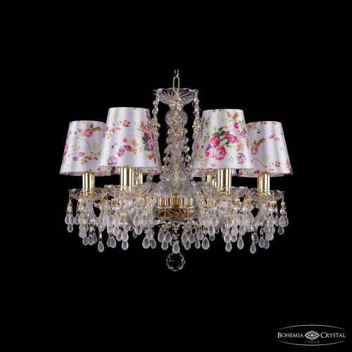 Люстра хрустальная 1410/6/160 G V0300 SH28 Bohemia Ivele Crystal (Богемия Ивеле Кристалл)
