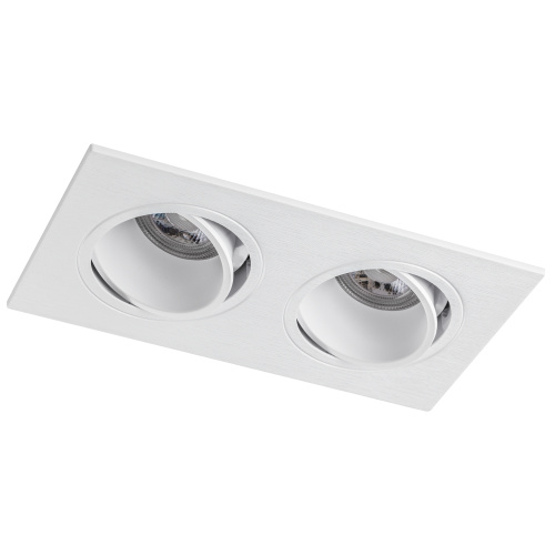 012626 Рамка (светильник) PVC д/LED-модулей 941хх и LED-ламп D50мм SINGO 2X QUAD БЕЛЫЙ 012626 Рамка (светильник) PVC д/LED-модулей 941хх и LED-ламп D50мм SINGO 2X QUAD БЕЛЫЙ
