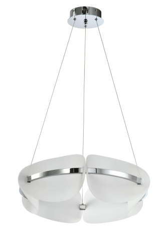 Подвесной светильник потолочный хром LED 30Вт D60см Zortes MOON ZRS.1211.60 Подвесной светильник потолочный хром LED 30Вт D60см Zortes MOON ZRS.1211.60