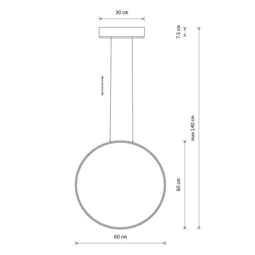 Подвесная люстра Nowodvorski Circolo Led M Silk Oliv E 11401 фото 4