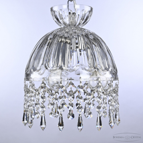 Подвесной светильник 5478/22 Ni Clear/M-1H Drops Bohemia Ivele Crystal (Богемия Ивеле Кристалл) фото 4