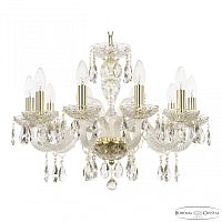 Люстра хрустальная 118/10/195 G Bohemia Ivele Crystal (Богемия Ивеле Кристалл)