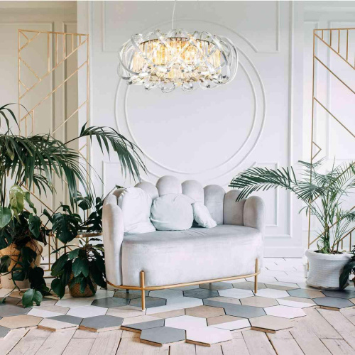 Подвесная люстра Indigo BRACCIA 12007/6P Gold V000398 фото 2