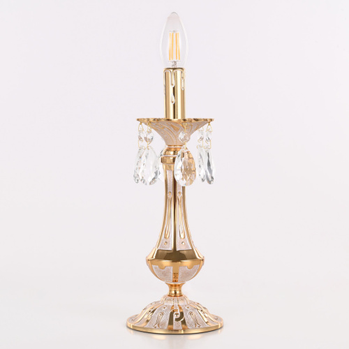 Настольная лампа AL77100L/1-32 GW Bohemia Ivele Crystal (Богемия Ивеле Кристалл) фото 2 Настольная лампа AL77100L/1-32 GW Bohemia Ivele Crystal (Богемия Ивеле Кристалл) фото 2