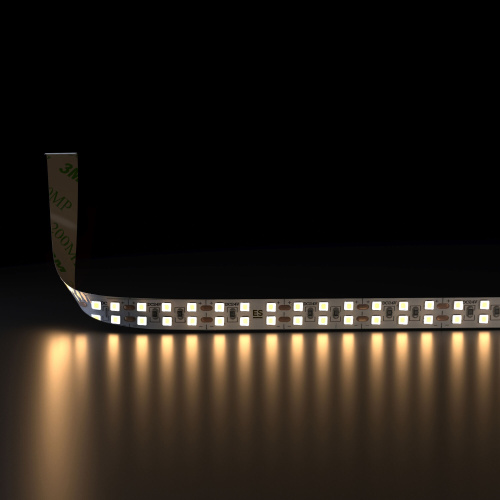 Лента светодиодная 240 LED 18 Вт IP20 двухрядная 3300К теплый белый, 5м 2835 24V 240Led 18W IP20 фото 2 Лента светодиодная 240 LED 18 Вт IP20 двухрядная 3300К теплый белый, 5м 2835 24V 240Led 18W IP20 фото 2