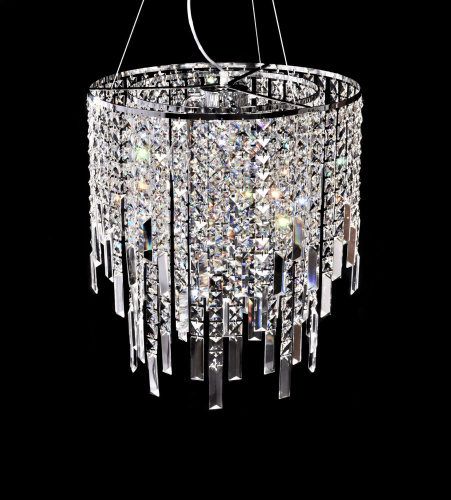Хрустальная подвесная люстра Lumina Deco Zucchero LDP 2159-450 CHR фото 2