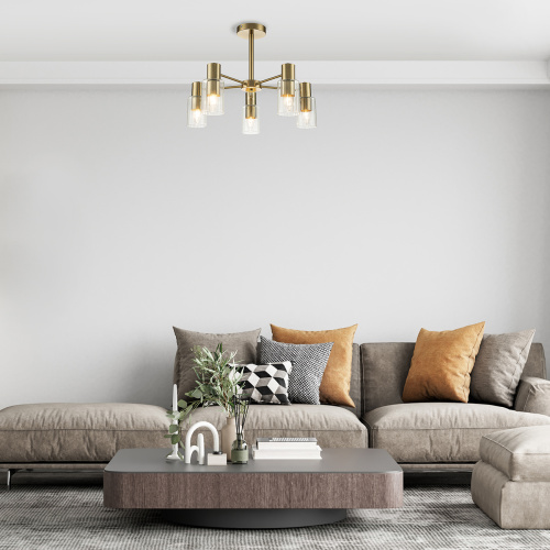 Светильник на штанге Escada 2120/5P E14*40W Gold фото 5