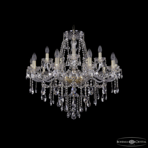 Люстра хрустальная 1415/10+5/300 G