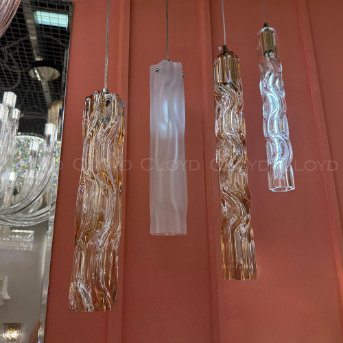 Подвесной светильник Cloyd ICEBERG-A P1 / Ø8 см - хром - белое матовое стекло (арт.11656) фото 2 Подвесной светильник Cloyd ICEBERG-A P1 / Ø8 см - хром - белое матовое стекло (арт.11656) фото 2