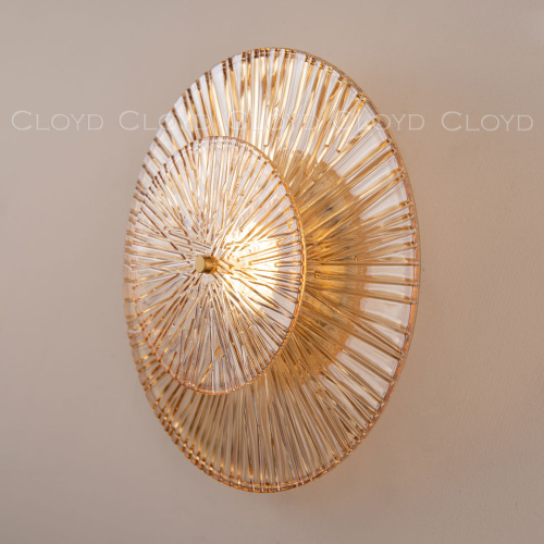 Бра Cloyd HELION-D W1 / Ø35 см - латунь (арт.20308) фото 3 Бра Cloyd HELION-D W1 / Ø35 см - латунь (арт.20308) фото 3