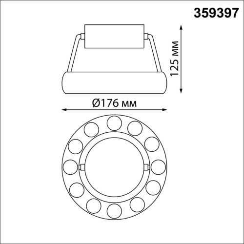 359397 OVER NT24 278 белый Светильник накладной светодиодный IP20 LED 12W вниз/5W вверх 220V 1360Лм 3000K TURN фото 2 359397 OVER NT24 278 белый Светильник накладной светодиодный IP20 LED 12W вниз/5W вверх 220V 1360Лм 3000K TURN фото 2
