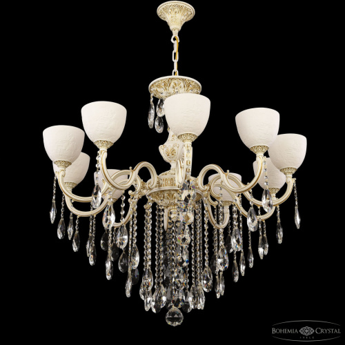 Люстра с хрустальными подвесками AL78101/10/300 B WMG P1 U Pair Bohemia Ivele Crystal (Богемия Ивеле Кристалл) фото 3