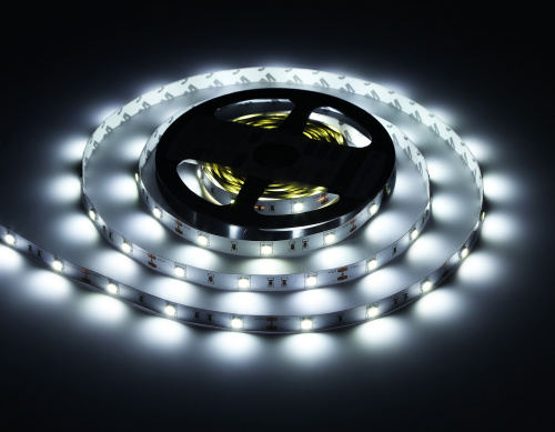 Светодиодная лента 12В 5050 30Led 7.2Вт/м 6500K IP20 5м фото 8 Светодиодная лента 12В 5050 30Led 7.2Вт/м 6500K IP20 5м фото 8