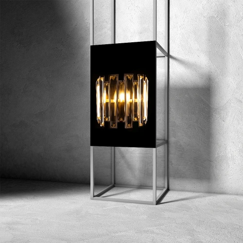 Настенный светильник Arte Lamp AMBER A1028AP-2BK фото 3 Настенный светильник Arte Lamp AMBER A1028AP-2BK фото 3