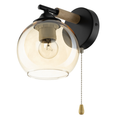 Citilux TIKA CL133411 Бра с выключателем Чёрное фото 3