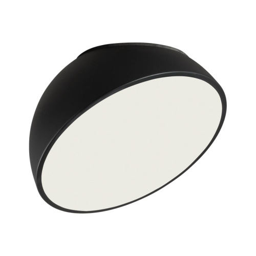 7658/35L MITRA LED SN 549 Светильник пластик/белый/черный LED 35Вт 4000K D300 IP20 PLUTO BLACK фото 4