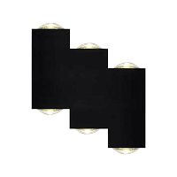 Настенный светильник Escada 30005W/01 LED*6W IP54 Black