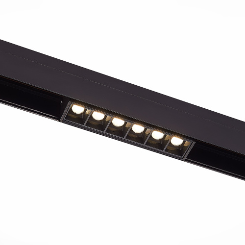 ST361.436.06 Магнитный трековый светильник Черный LED 1*6W 3000K 532Lm Ra>90 36° IP20 L115xW22xH44 4 SKYLINE 48 фото 4