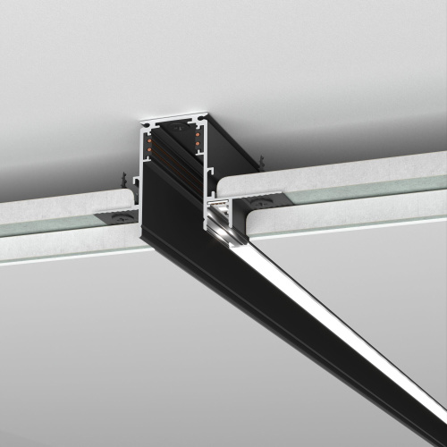 Slim Magnetic Шинопровод встраиваемый с местом под светодиодную ленту чёрный (2м) 85132/00 85132/00 Slim Magnetic Шинопровод встраиваемый с местом под светодиодную ленту чёрный (2м) 85132/00 85132/00