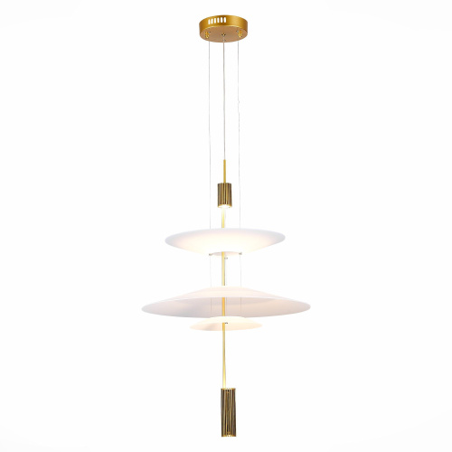 SL6101.213.01 Люстра подвесная ST-Luce Золотистый/Белый LED 1*15W 3000K ISOLA фото 8