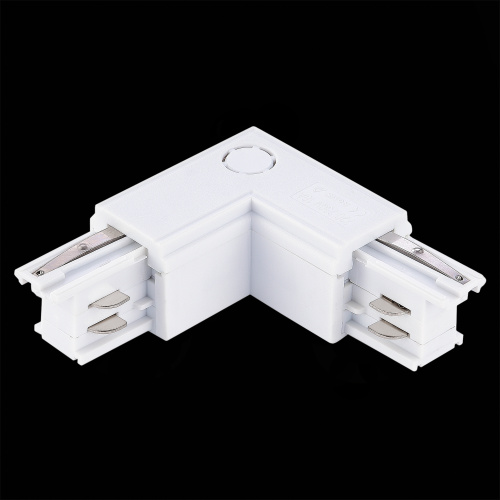 ST030.509.15L Угловой токоподвод левый для трехфазного шинопровода ST-Luce Белый TRACE ST030.509.15L Угловой токоподвод левый для трехфазного шинопровода ST-Luce Белый TRACE