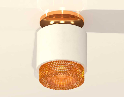Комплект накладного светильника Ambrella light Techno Spot XS7510122 SWH/CF белый песок/кофе (N7929, C7510, N7195) фото 3