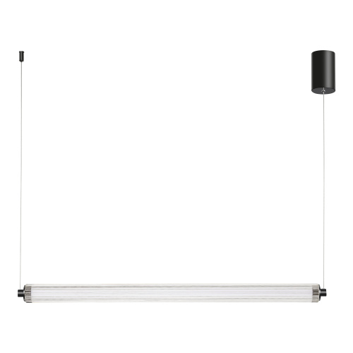 SL6224.413.01 Светильник подвесной ST-Luce Черный/Прозрачный LED 1*30W 4000K BAMBOO фото 5