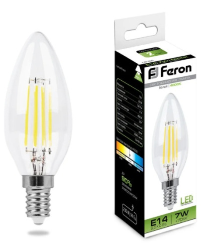 Лампа Filament E14 cветодиодная Лампа Filament E14 cветодиодная