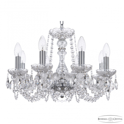 Люстра хрустальная 119/8/165 Ni Bohemia Ivele Crystal (Богемия Ивеле Кристалл)