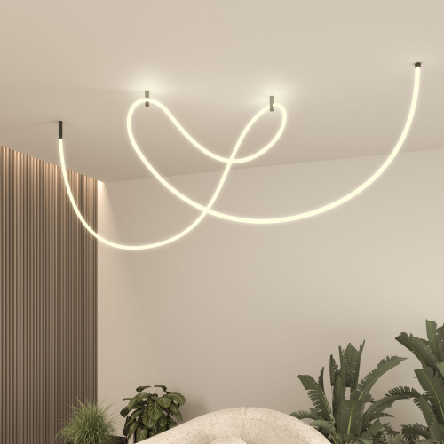 Гибкий неон 336Led 12W IP20 3000K Full light круглый теплый белый, 8 м 24V 12W 336Led 2835 IP20 фото 6