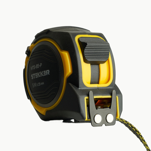 Рулетка, 5 м х 25 мм, магнит, II класс точности, двухстороннее нанесение, STEKKER MTS-85-P фото 12