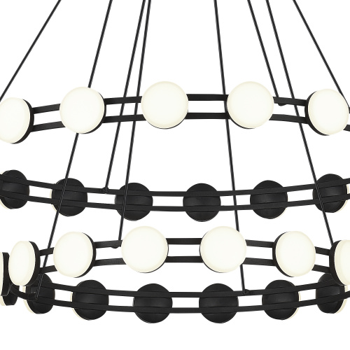 SL6610.403.36 Светильник подвесной ST-Luce черный/белый LED 1*70W 4000K MONRO фото 3