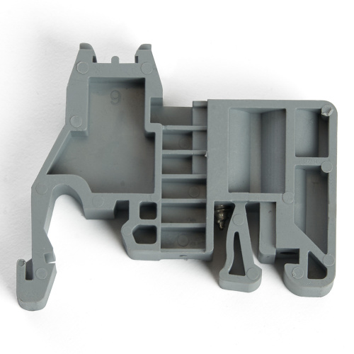 LD559 Концевой стопор (ограничитель) на DIN рейку для ЗНИ, серый STEKKER фото 2