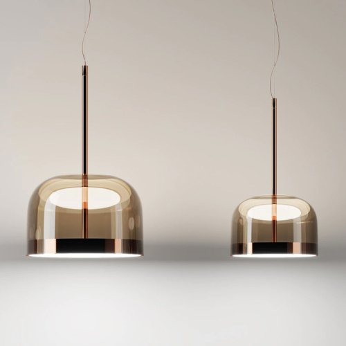 Подвесной светильник Equatore Small amber/copper фото 2