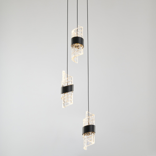 Подвесной светильник MD23001022-3A matt black фото 3 Подвесной светильник MD23001022-3A matt black фото 3