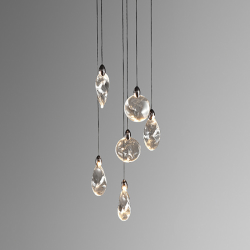 Подвесной светильник MT9176-6H pearl black фото 3