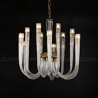 Люстра Cloyd AEDA C12 / Ø60 см - золото (арт.11661)
