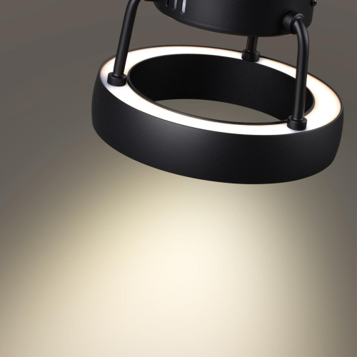 359398 OVER NT24 278 черный Светильник накладной светодиодный IP20 LED 12W вниз/5W вверх 220V 1360Лм 3000K TURN фото 4 359398 OVER NT24 278 черный Светильник накладной светодиодный IP20 LED 12W вниз/5W вверх 220V 1360Лм 3000K TURN фото 4
