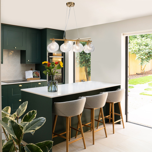 Подвесной светильник Escada 645/4PL E14*40W Copper фото 2