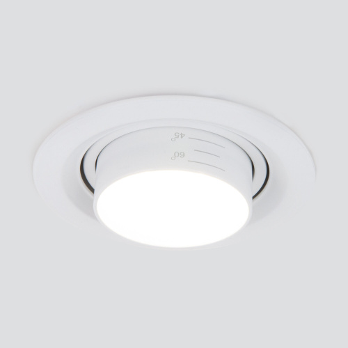 Встраиваемый точечный светодиодный светильник 9920 LED 15W 4200K белый фото 3